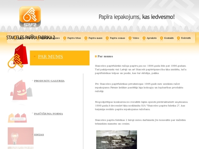 Staiceles Papīra fabrika 2, SIA